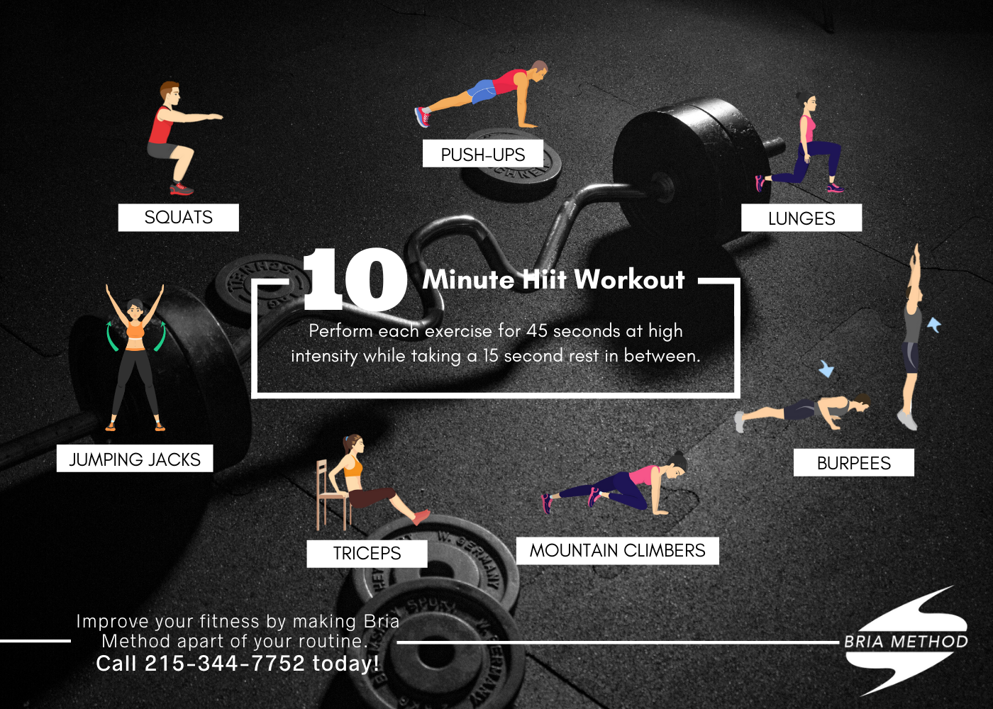 How Often Should You Do HIIT Workouts Bria Method